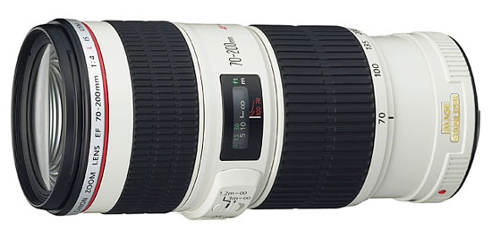 Canon EF 70-200mm F4 L IS USM  on Lensora (www.lensora.com)