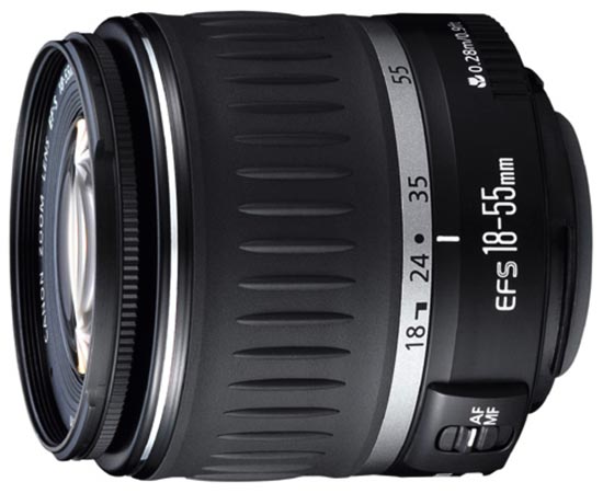 Canon EF-S 18-55mm F3.5-5.6 on Lensora (www.lensora.com)