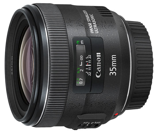 Canon EF 35mm F2 IS USM on Lensora (www.lensora.com)