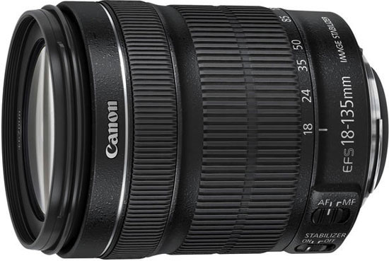 Canon EF-S 18-135mm F3.5-5.6 IS STM on Lensora (www.lensora.com)