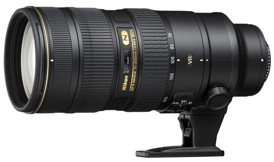 Nikon AF-S 70-200mm F2.8 G IF-ED VR II 