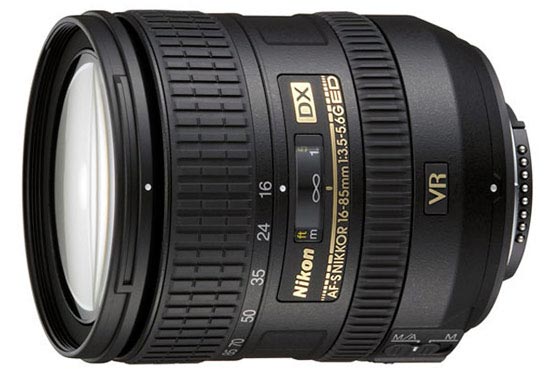 Nikon AF-S DX 16-85mm F3.5-5.6 G ED VR on Lensora (www.lensora.com)