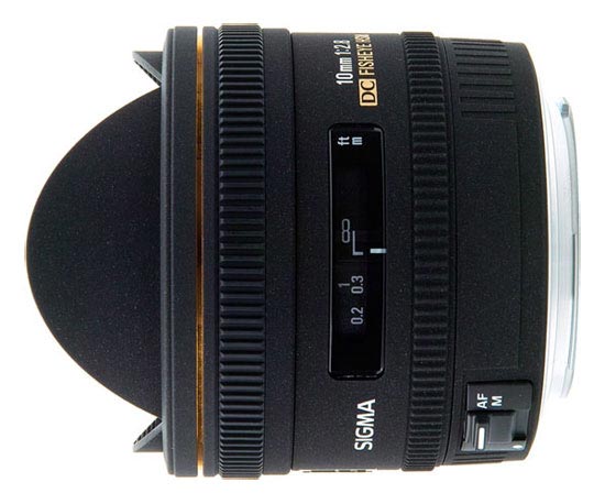 Sigma EX 10mm F2.8 DC HSM Fisheye on Lensora (www.lensora.com)