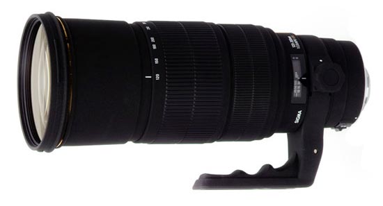 Sigma EX 120-300mm F2.8 APO DG HSM   on Lensora (www.lensora.com)