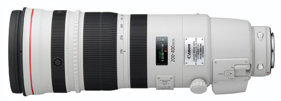 Canon EF 200-400mm F4 IS L on Lensora (www.lensora.com)