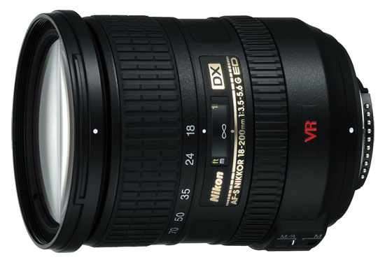 Nikon AF-S DX 18-200mm F3.5-5.6 G IF-ED VR on Lensora (www.lensora.com)