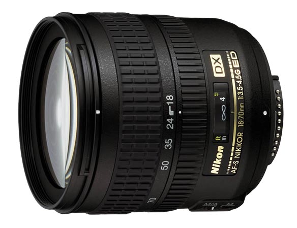 Nikon AF-S DX 18-70mm F3.5-4.5 G IF-ED  on Lensora (www.lensora.com)